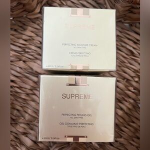 Supreme perfecting moisture cream and peeling gel NWT